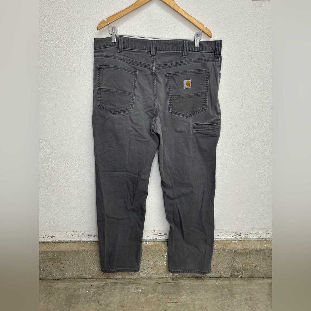 Carhartt Steel Gray Relaxed Fit Pants 38 x 32